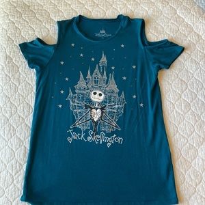 Girls Size S Disney Parks Jack Skellington Shirt